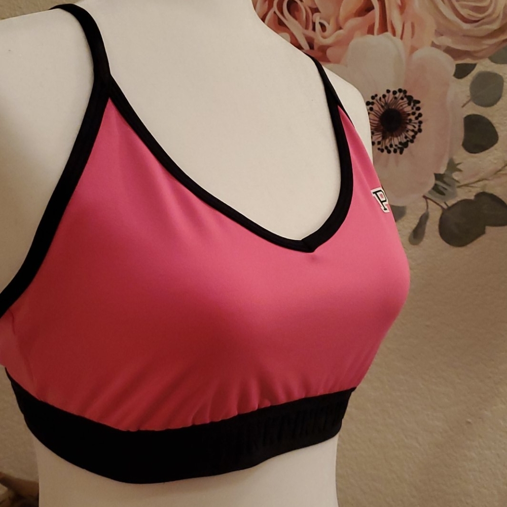 Pink Sport Bra